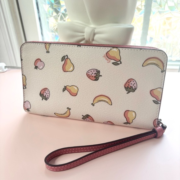 Coach Fruit Print Bundle- Tote and Wallet - Picture 14 of 16